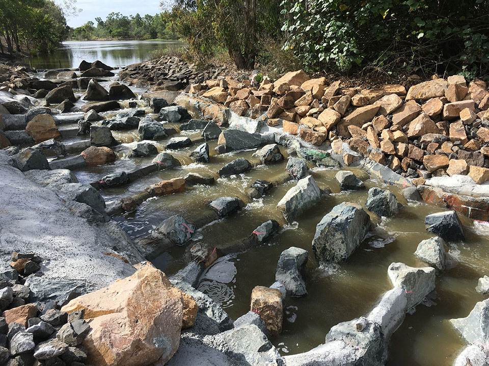 Bakers Creek Rock Ramp