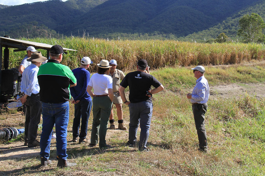 On Site (farm) Information Session discussing water quality