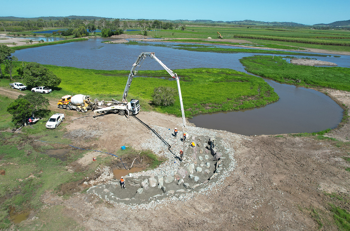 Macs fishway construction