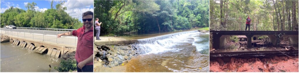 Daintree River Fish Barrier prioritisation identify and rank for fishway construction remediation